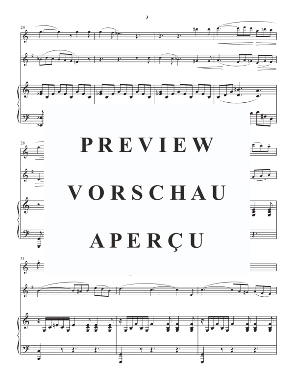 Product gallery: Page 5 of 11 An Evening Serenade, , Flute, French Horn and Piano