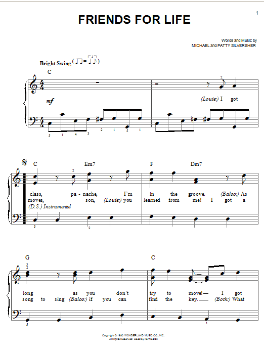 Produktgalerie: Seite 1 von 1 Friends For Life, Michael Silversher, Klavier