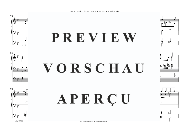 gallery: Praeambulum und Fuge, , (Orgel Solo)
