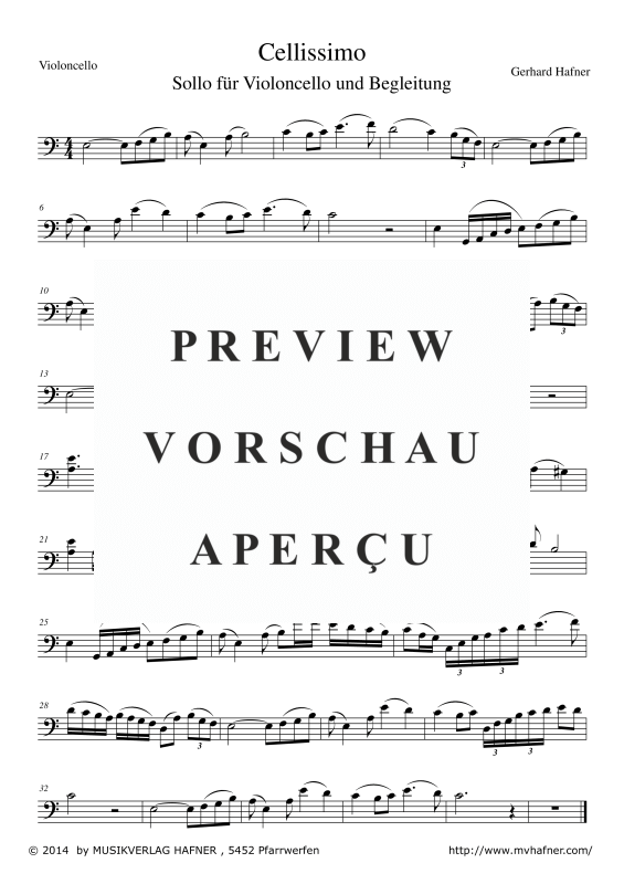 Product gallery: Page 8 of 8 Cellissimo, , (violoncello and piano)