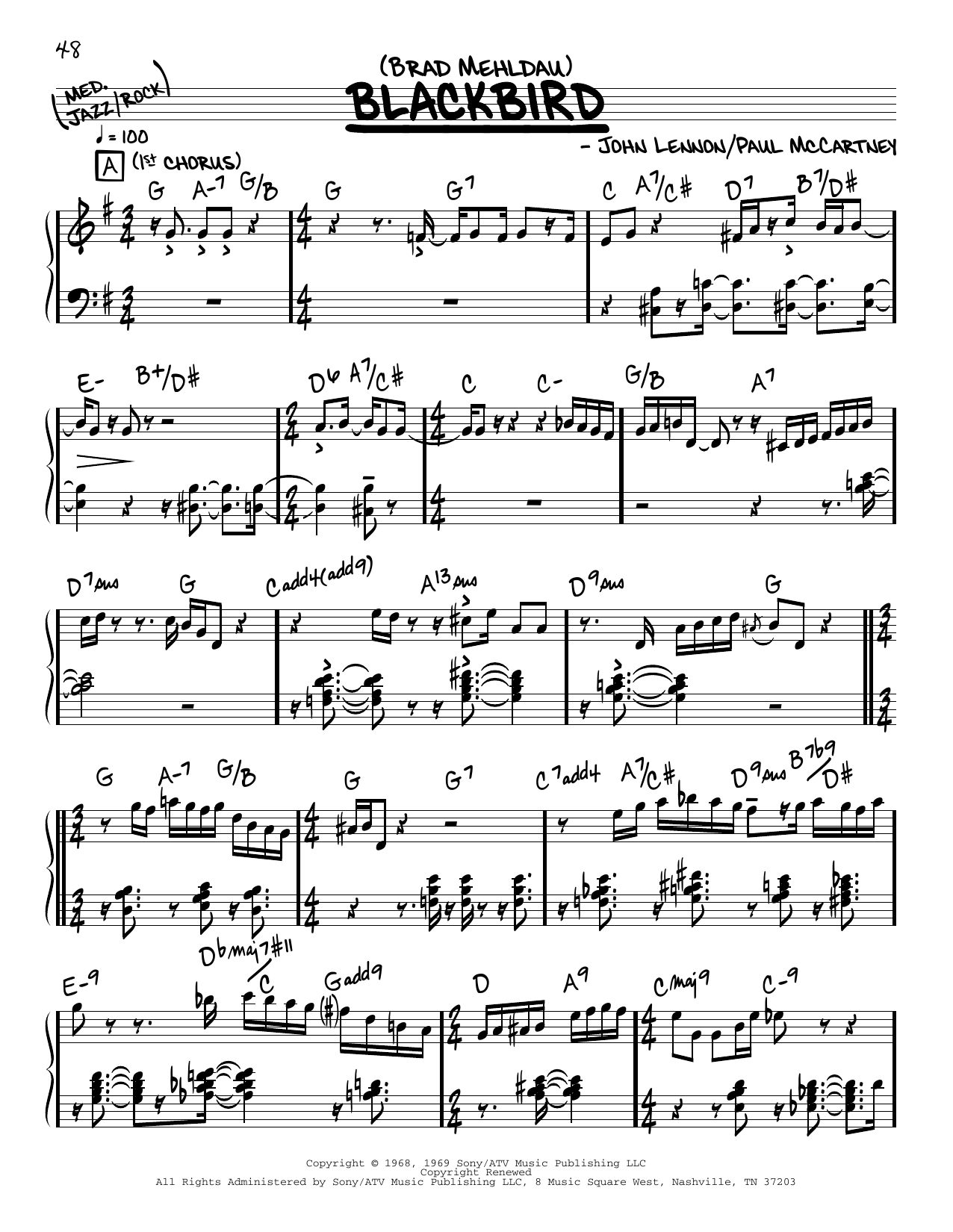 Produktbild zu: Blackbird (solo only)