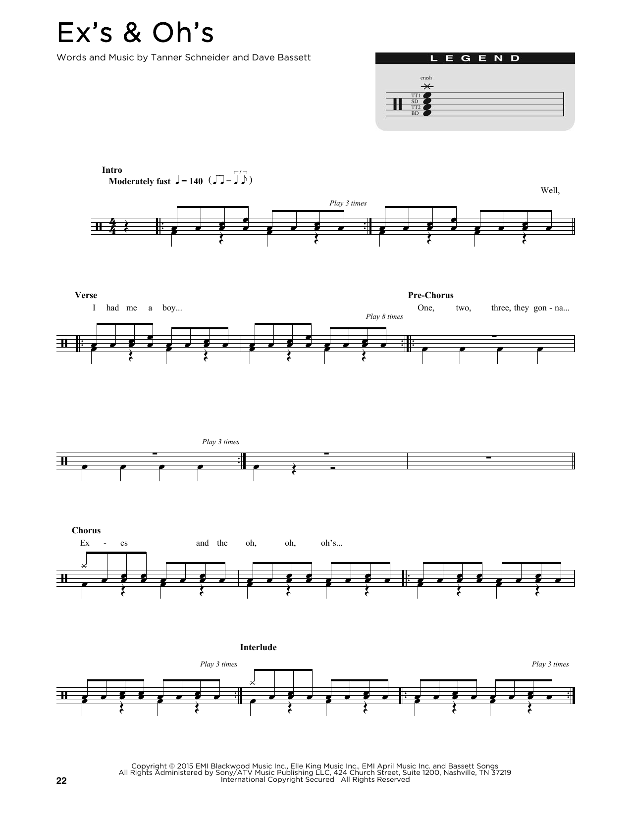 Product gallery: Page 1 of 1 Ex's & Oh's, Elle King