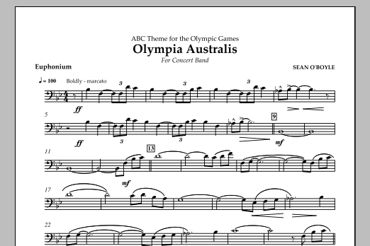 Produktbild zu:  Olympia Australis (Concert Band) - Euphonium - 