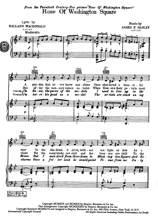 Produktbild zu: Rose Of Washington Square Film: "Rose Of Washington Square" 