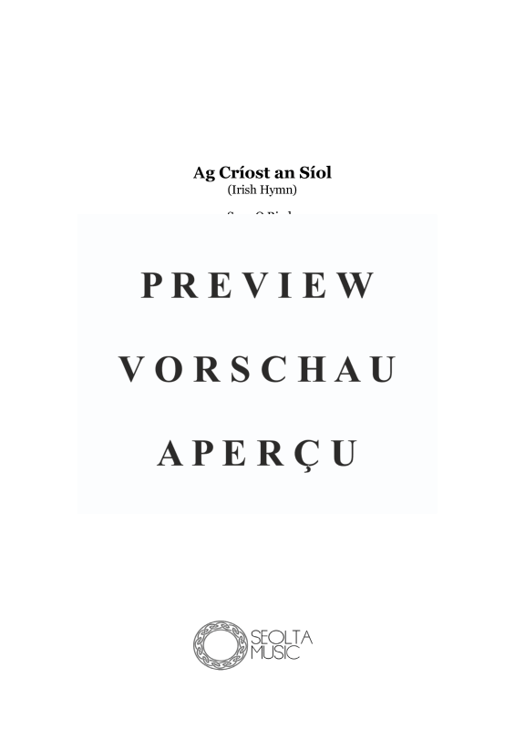 Produktgalerie: Seite 4 von 11 Ag Criost an Síol, , Brass Ensemble
