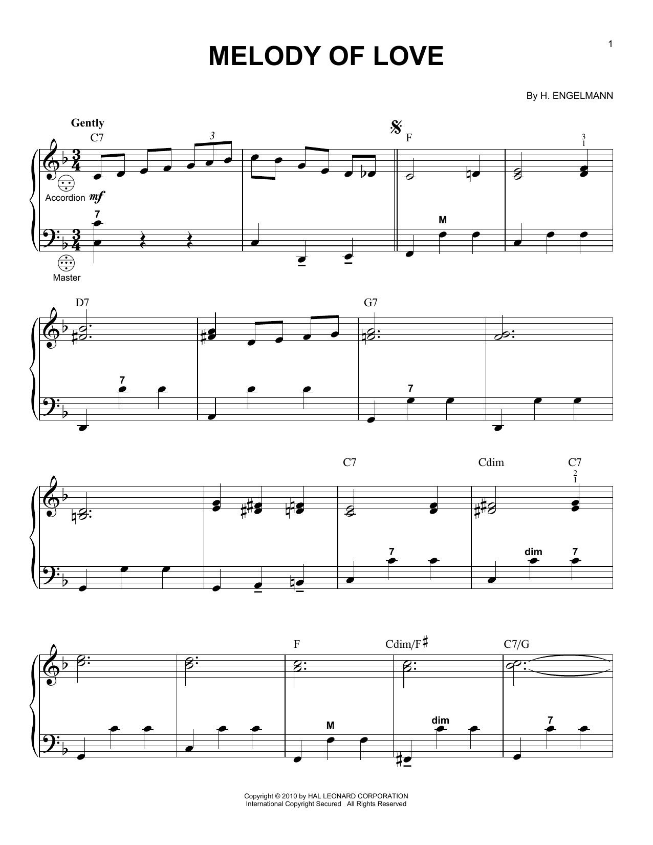 Product gallery: Page 1 of 1 Melody Of Love, Billy Vaughn