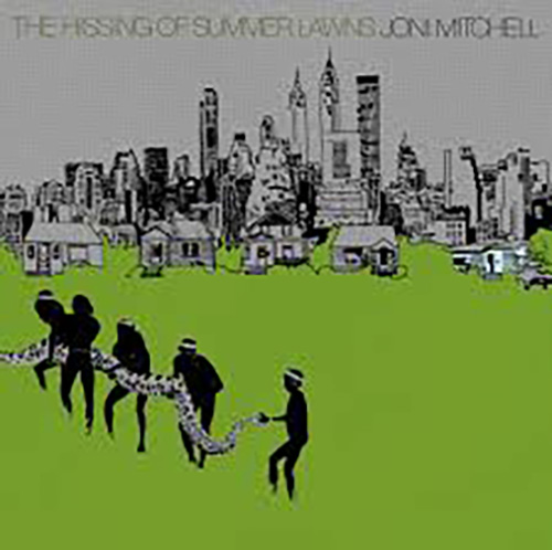 cover: The Hissing Of Summer Lawns, Joni Mitchell, Gesang, Gitarre, Klavier