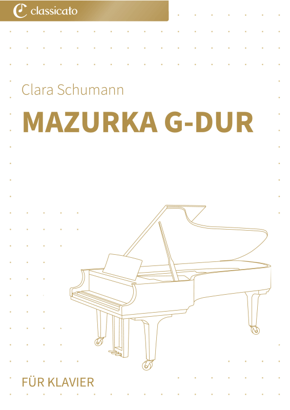 cover: Mazurka G-Dur - aus Soirées musicales op. 6 Nr. 5, , Solo Piano
