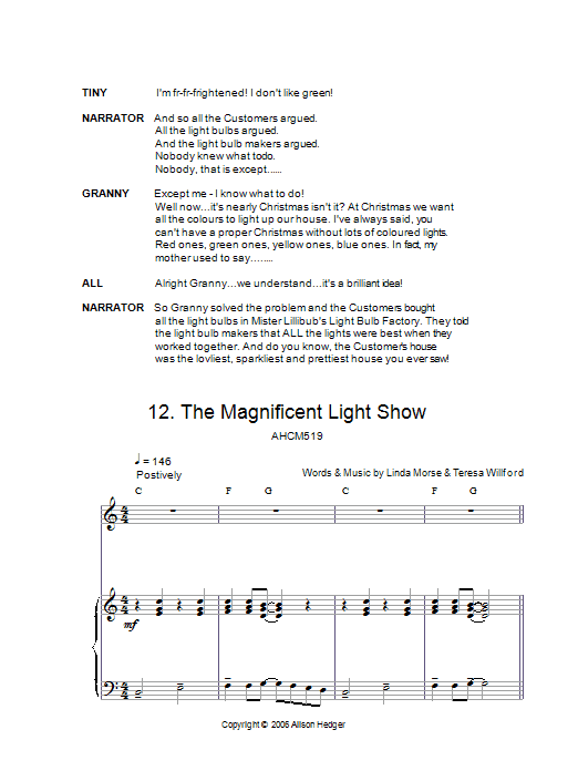 Produktbild zu: The Magnificent Light Show (from Mister Lillibub's Lovely Light Bulbs)