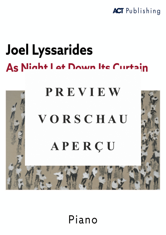 gallery: As Night Let Down Its Curtain, Lyssarides, Joel, (Klavier Solo)