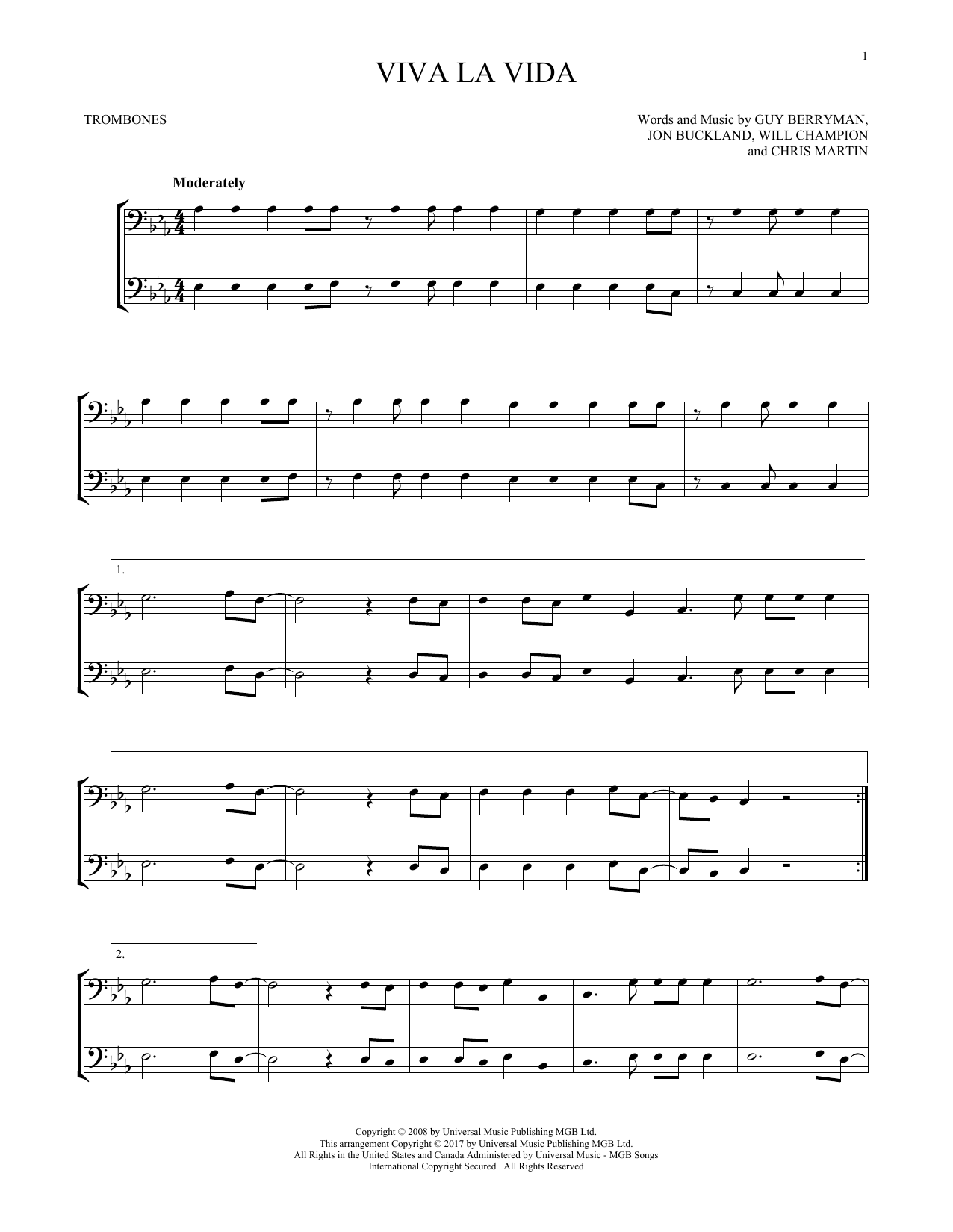 Product gallery: Page 1 of 1 Viva La Vida, Coldplay