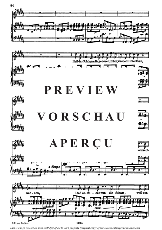 Product gallery: Page 7 of 8 Romanze des Richard Löwenherz D.856, , High Voice and Piano
