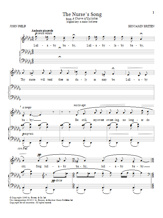 Produktbild zu: The Nurse's Song