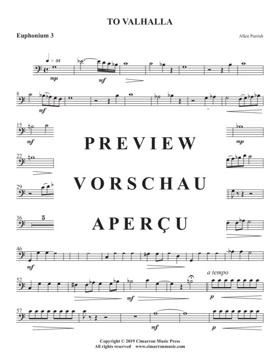 Product gallery: Page 20 of 21 To Valhalla , , (Tuba Ensemble EEETTT)