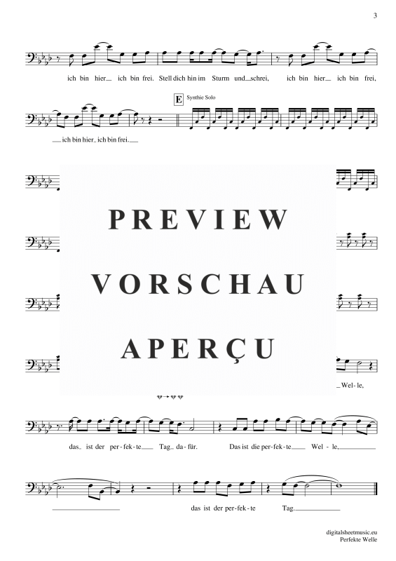 gallery: Perfekte Welle , Juli, (Violoncello)