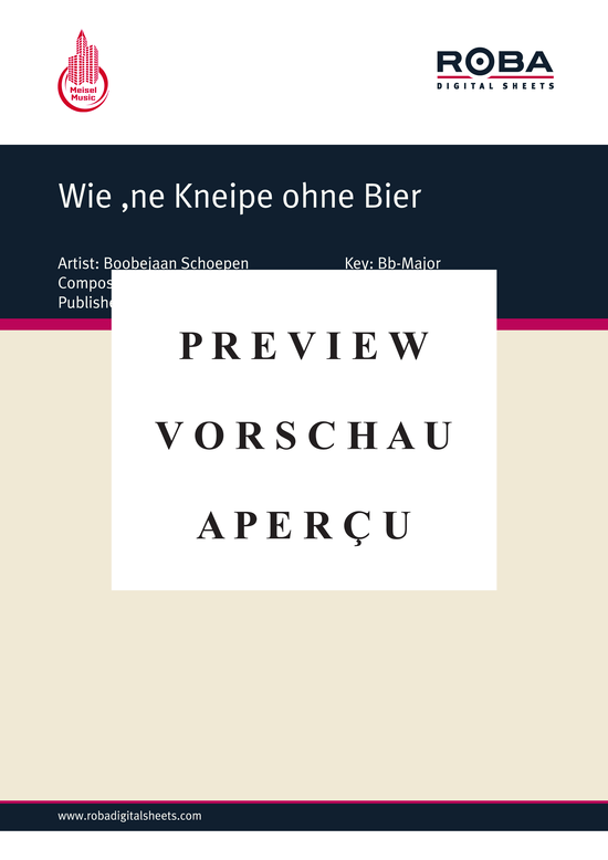 gallery: Wie ne Kneipe ohne Bier , Schoepen, 	Boobejaan, (Klavier + Gesang)