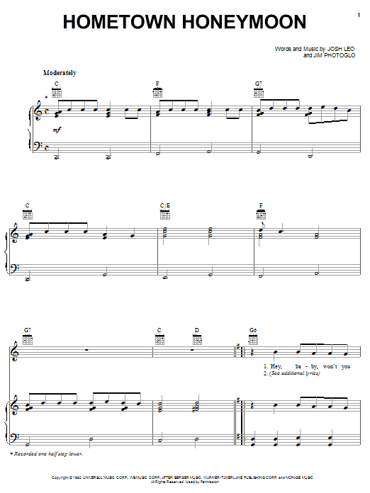 Produktbild zu: Hometown Honeymoon