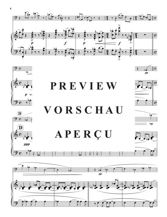 Product gallery: Page 5 of 21 Concerto , , (Posaune + Klavier)