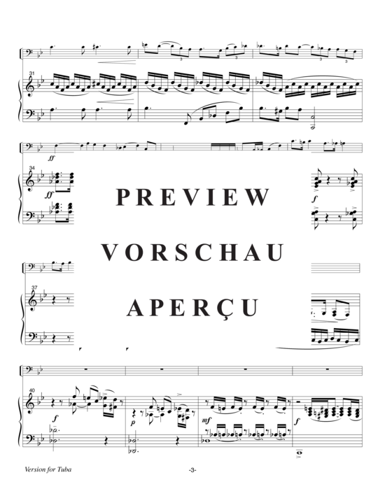 Product gallery: Page 5 of 21 Pershing Concerto , , (tuba + piano)