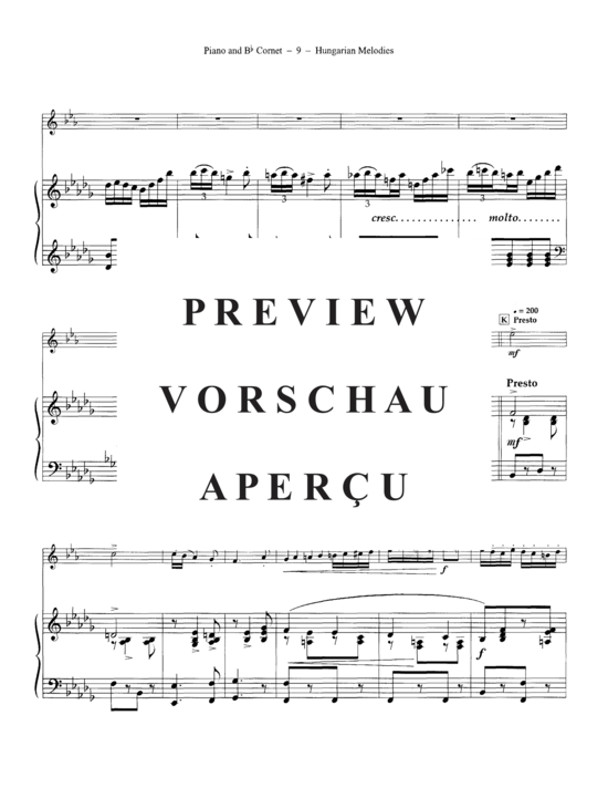 gallery: Hungarian Melodies , , (Euphonium/Kornett + Klavier)