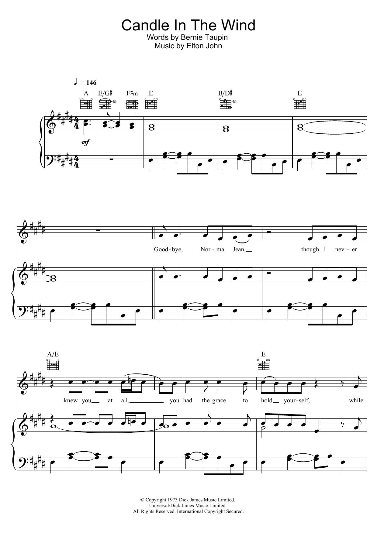 Produktbild zu: Candle In The Wind