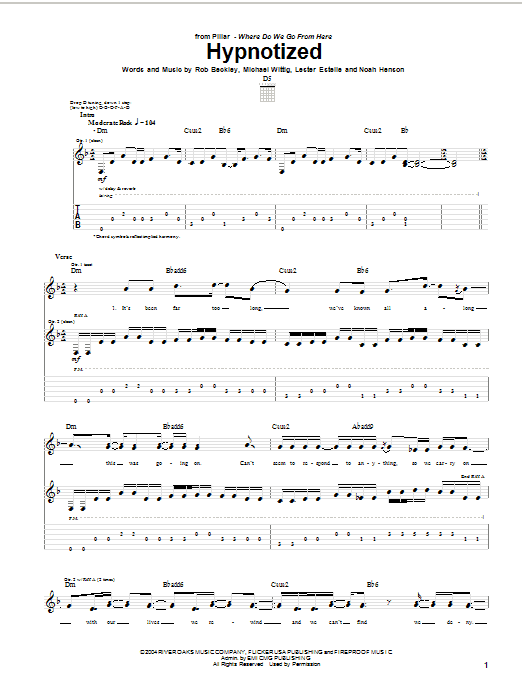 Produktgalerie: Seite 1 von 1 Hypnotized, Pillar, Gitarre