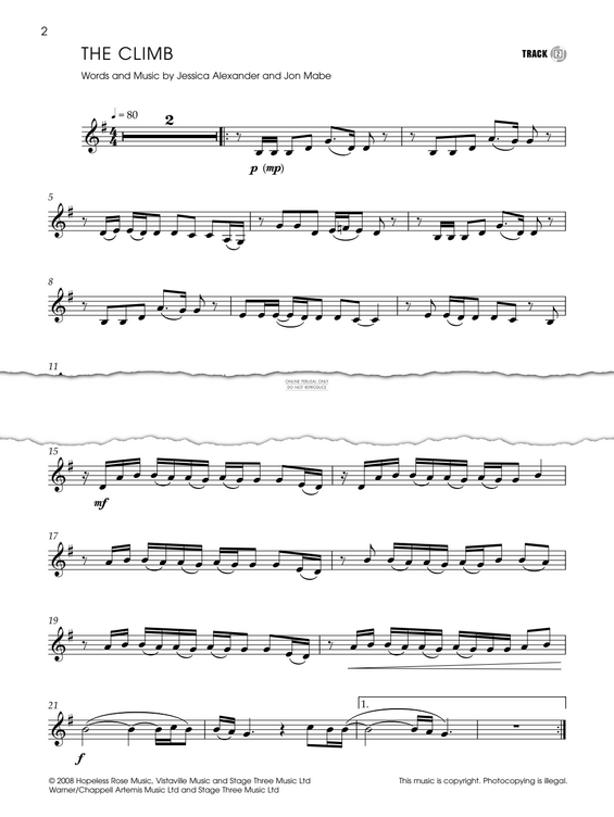 Product gallery: Page 1 of 1 The Climb, Miley Cyrus