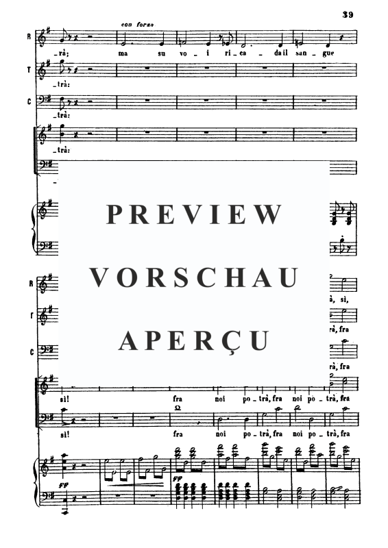 Produktgalerie: Seite 10 von 11 La tremenda ultrice spada, , Gesang und Klavier