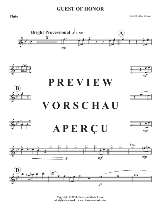 Produktgalerie: Seite 7 von 16 Guest of Honor , , (Holzbläser Quintett)