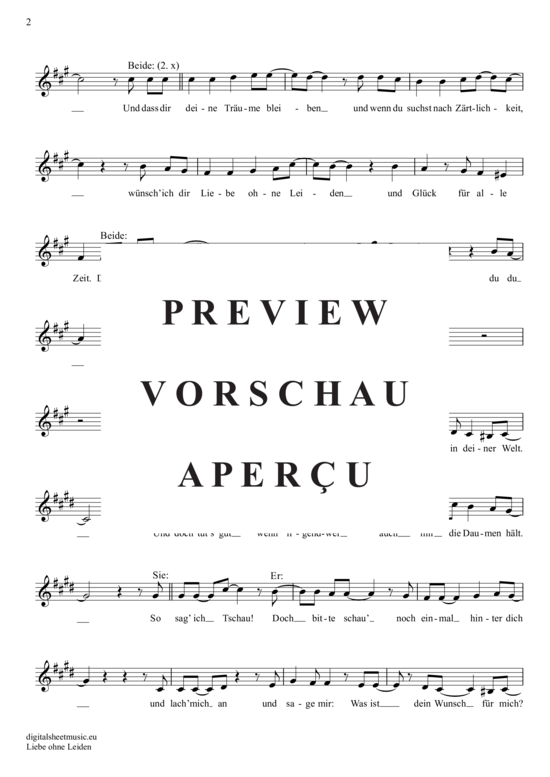 Produktgalerie: Seite 3 von 4 Liebe Ohne Leiden , Jürgens, Udo, Trompete in B