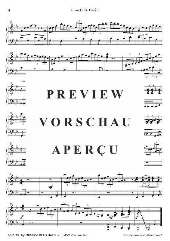 Product gallery: Page 11 of 11 Funny Girls, , (Harp duet)