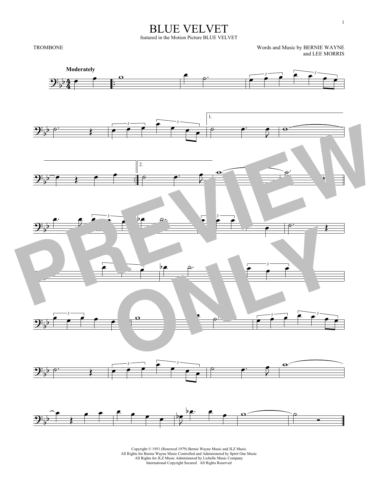 Product gallery: Page 1 of 1 Blue Velvet, Bobby Vinton