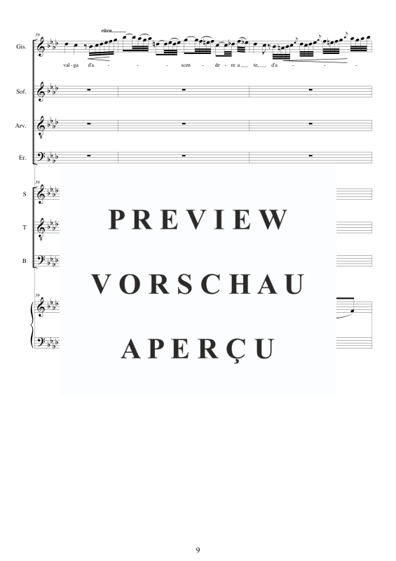 Produktgalerie: Seite 10 von 11 I Lombardi - (Act 2-VII-VIII-IX) Se vano è il pregare, , Gemischter Chor STB Soli und Klavier