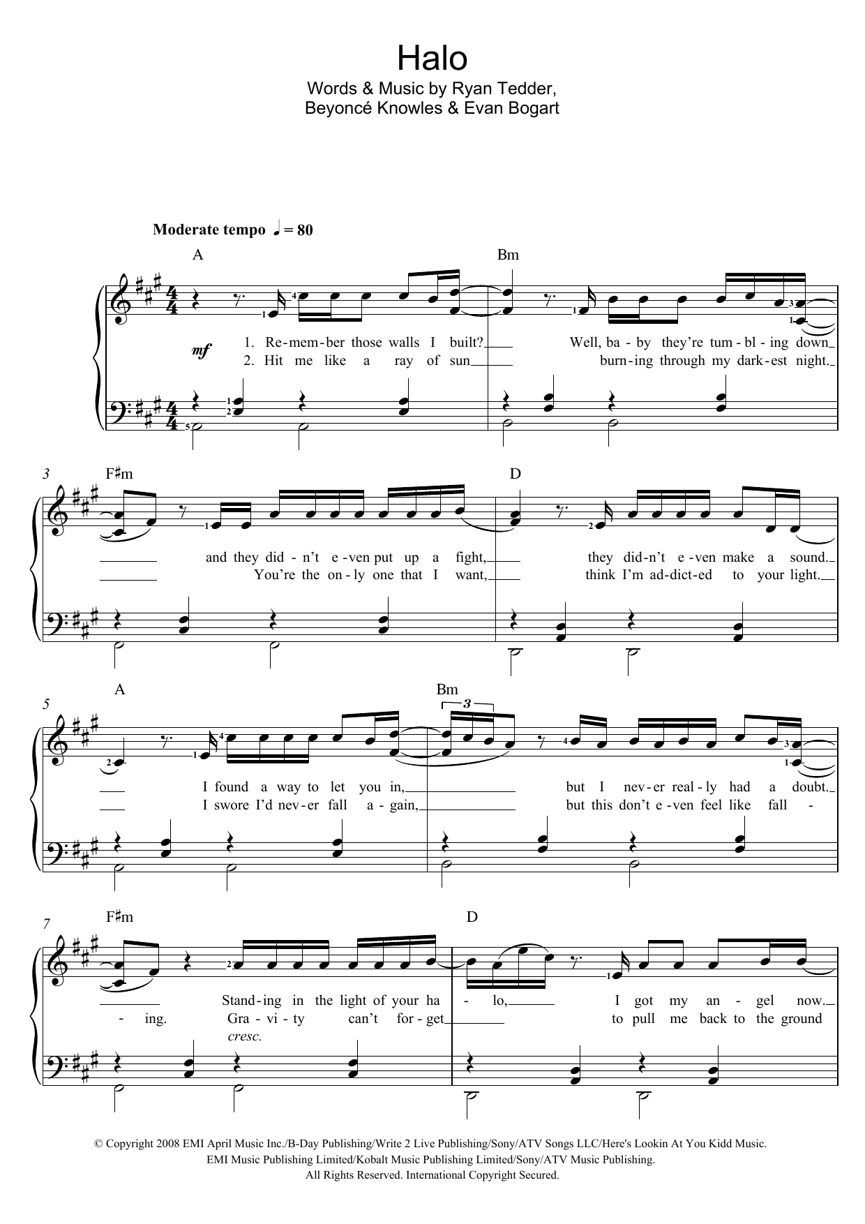 Produktbild zu:  Halo - Beyoncé