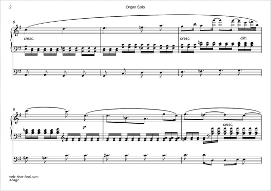 gallery: Adagio , , (Orgel Solo)