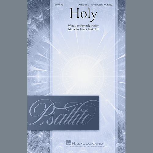 cover: Holy, James Eakin III