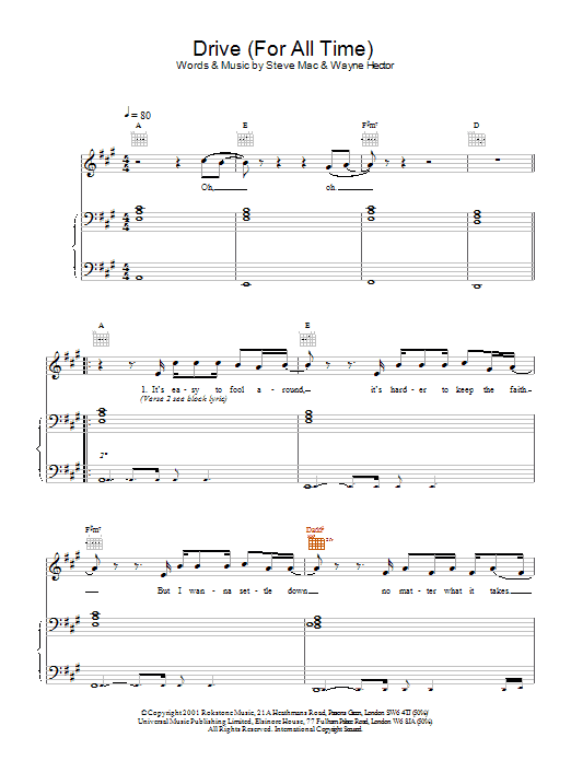 Produktbild zu: Drive (For All Time)