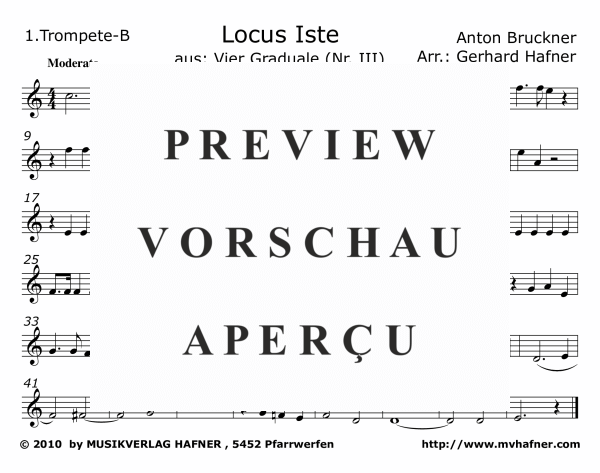 gallery: Locus iste, , (Blechbläser Quartett)