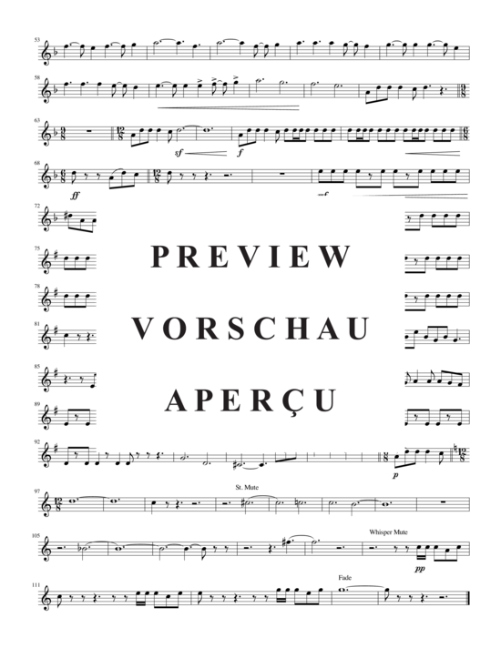 Produktgalerie: Seite 13 von 15 Impression of a Parade, , (2xTrompete in B/C, Horn in F, Posaune)