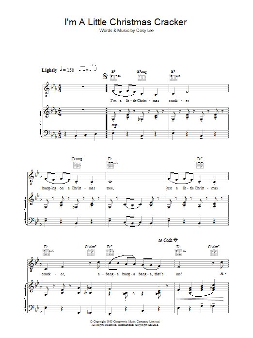 Produktbild zu: I'm A Little Christmas Cracker