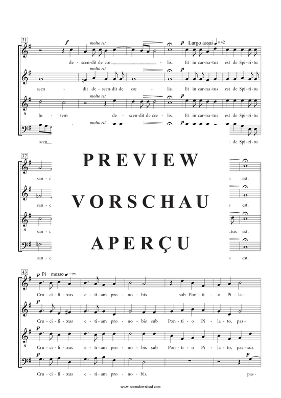 Produktgalerie: Seite 11 von 18 Messe , , (Gemischter Chor SATB)