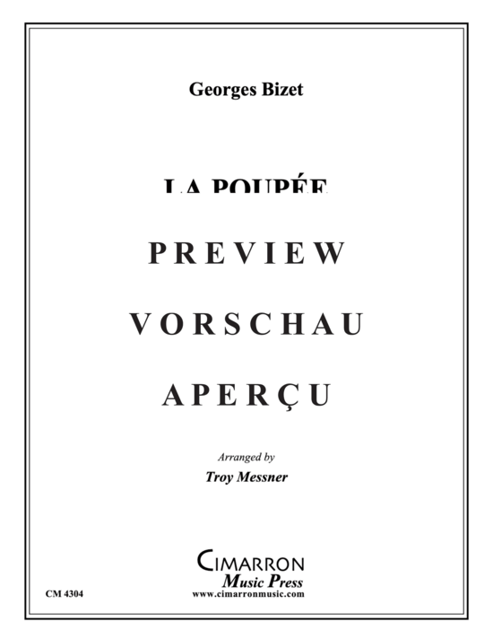 Produktgalerie: Seite 2 von 9 La Poupée , , (Holzbläser Quintett)
