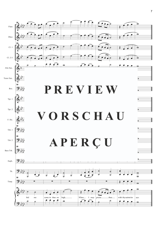 Produktgalerie: Seite 10 von 11 Soul of my Saviour, , Gemischter Chor und Concertband