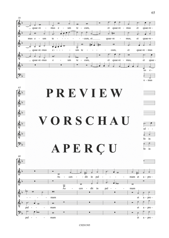 Produktgalerie: Seite 11 von 11 Vadam et circuibo / Qualis est dilectus tuus, , Gemischter Chor 6-stimmig
