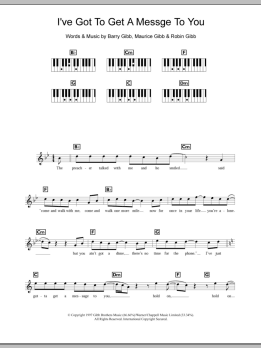 Produktbild zu: I've Gotta Get A Message To You