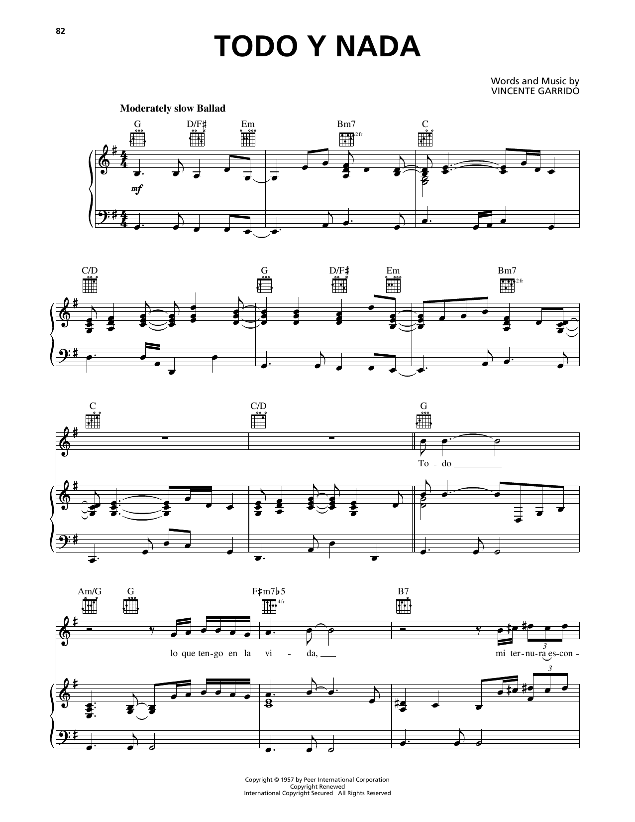 Produktgalerie: Seite 1 von 1 Todo Y Nada, Luis Miguel, Gesang, Gitarre, Klavier