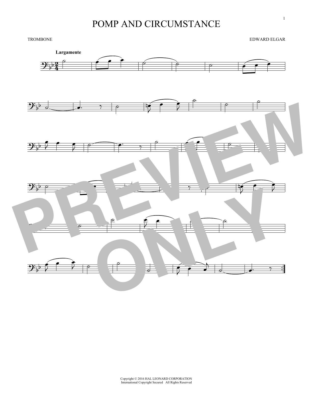 Product gallery: Page 1 of 1 Pomp And Circumstance, Edward Elgar