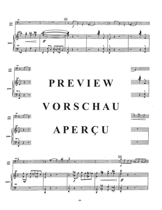Produktgalerie: Seite 20 von 21 Concerto , , (Tuba + Klavier)