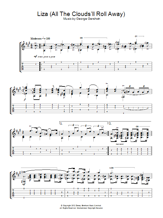 Produktbild zu: Liza (All The Clouds'll Roll Away)