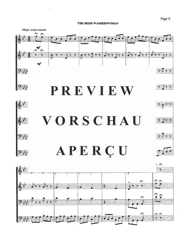 Produktgalerie: Seite 8 von 11 Irish Folk Song Suite, , Blechbläser Quartett